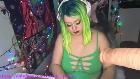 occvlt qveen online show from 02/13/25, 12:13