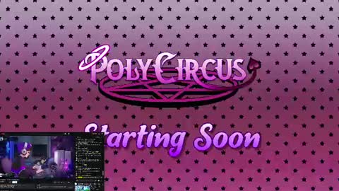 Snapshot of polycircus chatting on 06/28/26, 04:51 PolyCircus online show from 06/28/26, 04:51