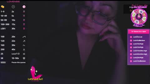 Lina online show from 01/18/25, 02:36