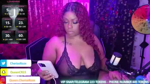 Queen Cherise Roze online show from 11/23/25, 09:58