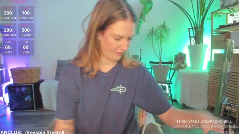 Snapshot of rach_oneill chatting on 01/19/25, 10:17 Rach ONeill online show from 01/19/25, 10:17