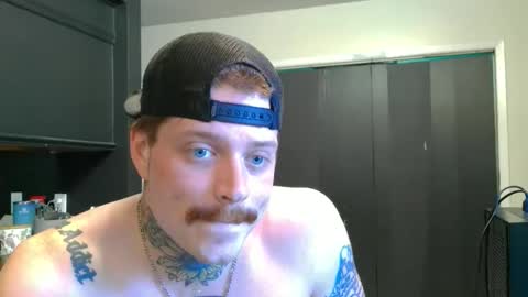 Snapshot of redinthebed chatting on 05/18/26, 03:02 InkedGinger online show from 05/18/26, 03:02