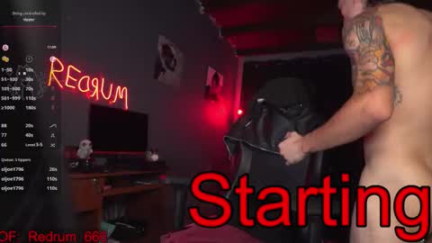 Red online show from 10/31/25, 12:28