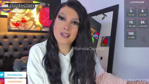 ROMINA OWEN online show from 02/01/25, 06:00