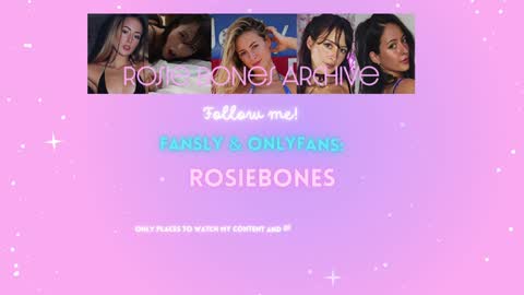 Rosie Bones online show from 01/04/25, 03:40