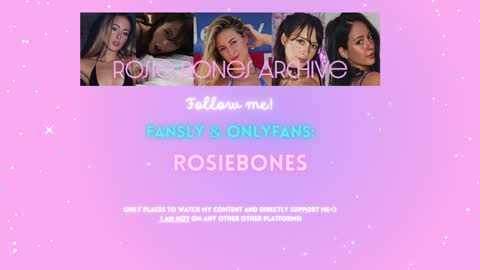 Rosie Bones online show from 01/06/25, 03:42