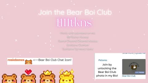 Rosie Bones online show from 10/30/25, 10:21