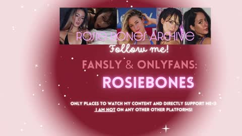 Rosie Bones online show from 01/16/26, 11:20
