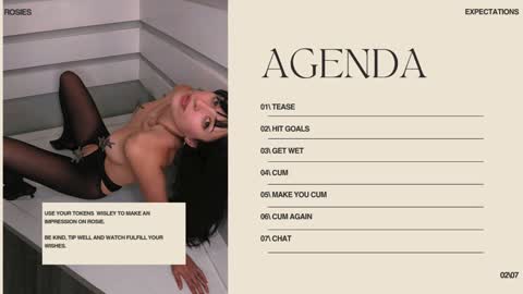 Rosie Bones online show from 02/16/26, 07:10