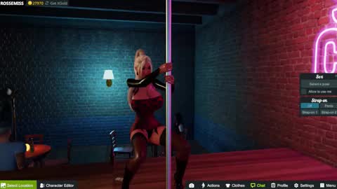 Snapshot of rosse_mistress chatting on 10/16/25, 11:28 Roxana online show from 10/16/25, 11:28