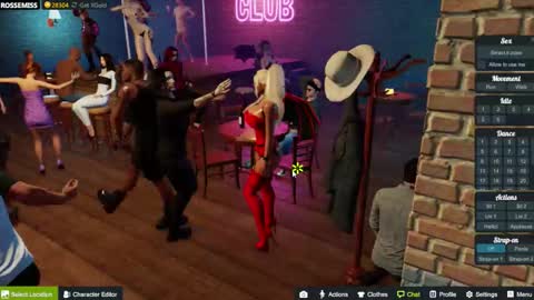 Snapshot of rosse_mistress chatting on 10/21/25, 07:47 Roxana online show from 10/21/25, 07:47