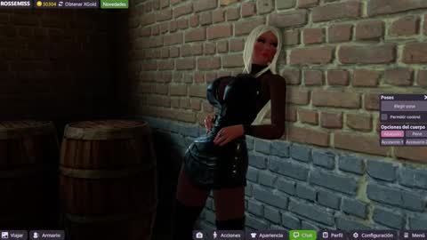 Snapshot of rosse_mistress chatting on 11/02/25, 09:28 Roxana online show from 11/02/25, 09:28