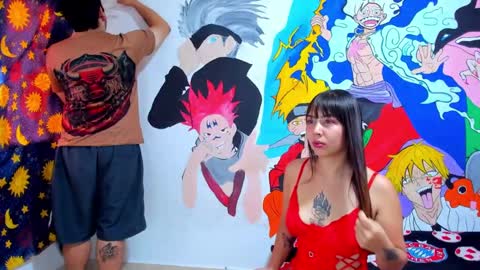 Snapshot of roxyandaron2 chatting on 09/26/25, 02:21 RoxyAron online show from 09/26/25, 02:21