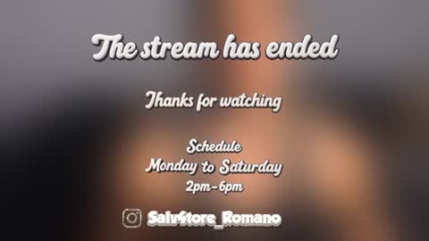 Snapshot of salvatore_romanoo chatting on 07/01/26, 02:57 Salvatore online show from 07/01/26, 02:57