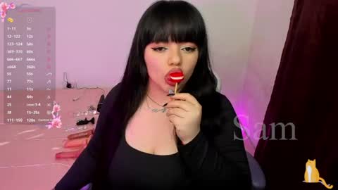 Snapshot of samantha__g chatting on 06/21/26, 02:25 Sam online show from 06/21/26, 02:25