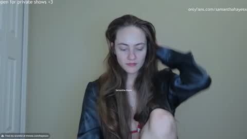 Snapshot of samanthahayesxoxo chatting on 12/21/24, 03:14 The Real Samantha Hayes haha online show from 12/21/24, 03:14