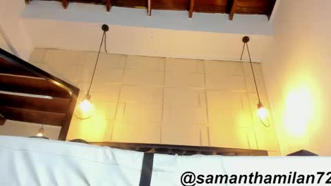 Snapshot of samanthamilan1 chatting on 05/24/26, 12:59 Sam online show from 05/24/26, 12:59