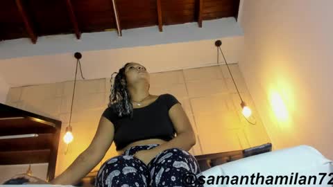 Snapshot of samanthamilan1 chatting on 05/31/26, 10:55 Sam online show from 05/31/26, 10:55