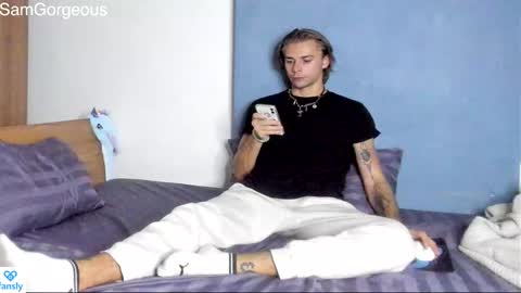 Snapshot of samgorgeous chatting on 12/06/24, 04:28 Fansly - Top4fans online show from 12/06/24, 04:28