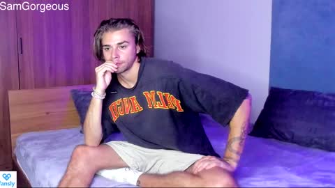 Snapshot of samgorgeous chatting on 12/23/24, 12:41 Fansly - Top4fans online show from 12/23/24, 12:41