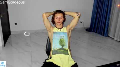 Snapshot of samgorgeous chatting on 02/15/25, 11:17 Fansly - Top4fans online show from 02/15/25, 11:17