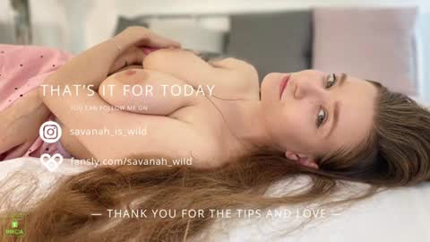 savanah_wild online show from 01/11/25, 08:00