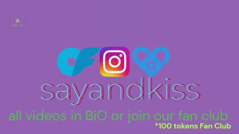 Snapshot of say_and_kiss chatting on 02/02/26, 11:42 Say and kiss online show from 02/02/26, 11:42