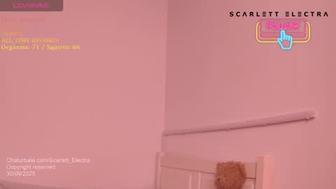 SCARLETT ELECTRA  -  online show from 09/30/25, 04:12