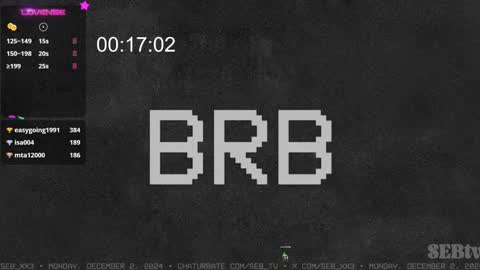 Sebastian online show from 12/02/24, 05:59