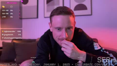 Sebastian online show from 01/01/25, 05:11