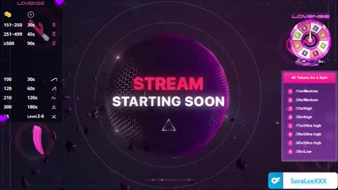 SeraLeeXXX online show from 01/13/26, 06:24