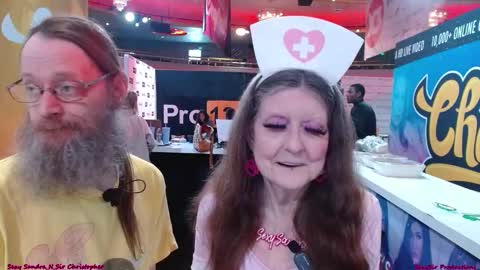 Sexy Sandra    and Sir Christopher online show from 01/18/25, 08:19