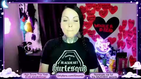 Sinomin online show from 02/25/25, 01:30