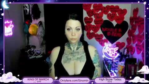 Sinomin online show from 03/04/25, 04:06