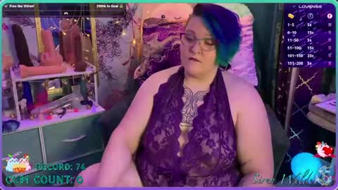 Snapshot of sirenwilde chatting on 05/25/26, 03:12 Siren Wilde online show from 05/25/26, 03:12