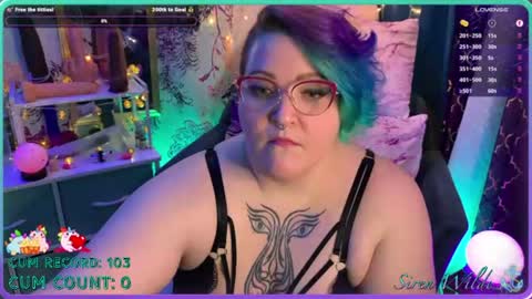 Snapshot of sirenwilde chatting on 06/22/26, 03:58 Siren Wilde online show from 06/22/26, 03:58