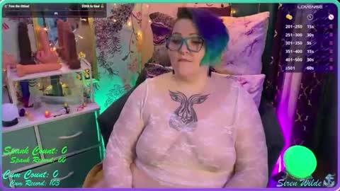 Snapshot of sirenwilde chatting on 06/30/26, 04:13 Siren Wilde online show from 06/30/26, 04:13