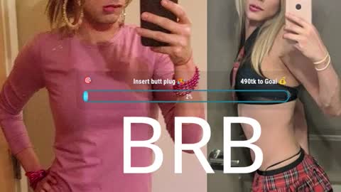 Sissy whore online show from 10/30/25, 12:56