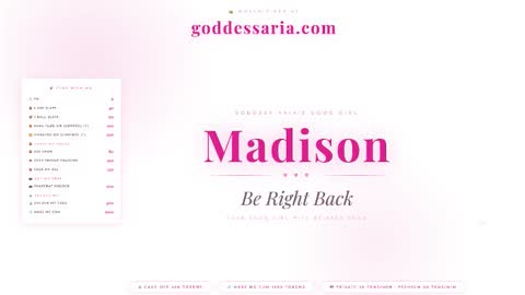 Snapshot of sissymaddieee chatting on 03/08/26, 12:31 sissymaddieee online show from 03/08/26, 12:31