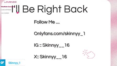 Skinnyy   online show from 05/14/26, 10:44