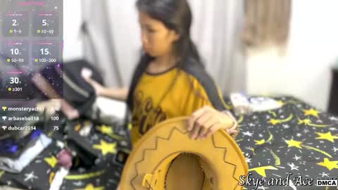 Skye and Ace online show from 10/03/25, 12:57