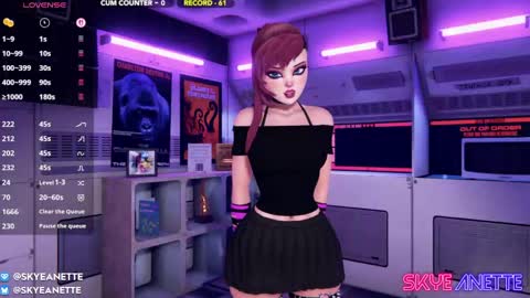 SkyeAnette online show from 05/17/26, 01:03