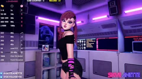 SkyeAnette online show from 06/01/26, 01:07