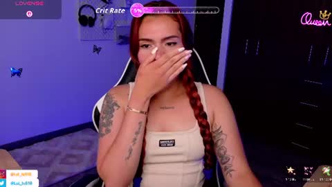 Snapshot of soyabby_ chatting on 07/17/26, 12:50 Luisa online show from 07/17/26, 12:50