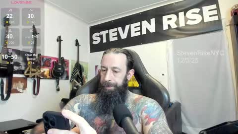StevenRiseNYC online show from 12/04/25, 02:10