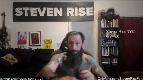 Snapshot of stevenrisenyc chatting on 06/21/26, 10:51 StevenRiseNYC online show from 06/21/26, 10:51