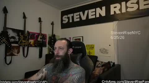 Snapshot of stevenrisenyc chatting on 06/26/26, 12:59 StevenRiseNYC online show from 06/26/26, 12:59