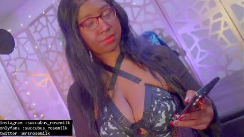 Succubus RoseMilk online show from 01/21/25, 06:55