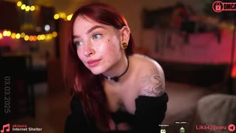 Lika ginger  Jessy blond   online show from 03/03/25, 08:00