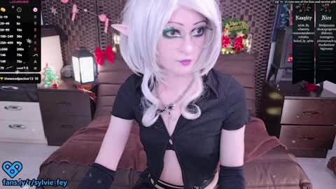 Snapshot of sylvie_fey chatting on 12/23/24, 12:14 Sylvie online show from 12/23/24, 12:14